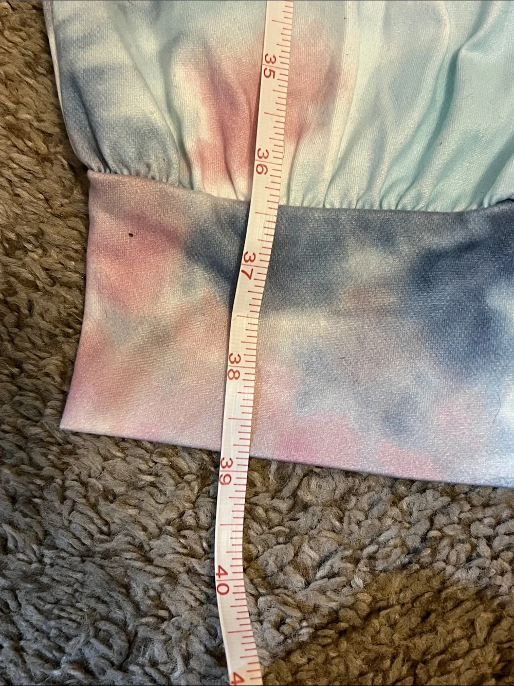 Tie-Dye Kids Pajama Set - Pink, Blue & Gray